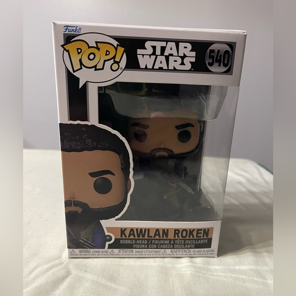 Star Wars 
Funko Pops 
Kawlan Roken #540